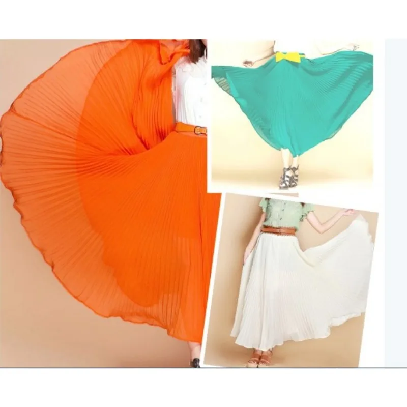 Half-length Elegant and Swinging Bohemian Beach Skirt with Free Belt Spring Summer Versatile Solid Color Chiffon Pleated Skirt
Half-length Elegant and Swinging Bohemian Beach Skirt with Free Belt Spring Summer Versatile Solid Color Chiffon Pleated Skirt