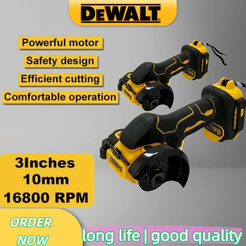 Угловая шлифовальная машина DeWALT 20В/18В, беспроводная, 3 дюйма, мини-полировальная и шлифовальная машина, электрический инструмент для резки
Угловая шлифовальная машина DeWALT 20В/18В, беспроводная, 3 дюйма, мини-полировальная и шлифовальная машина, электрический инструмент для резки