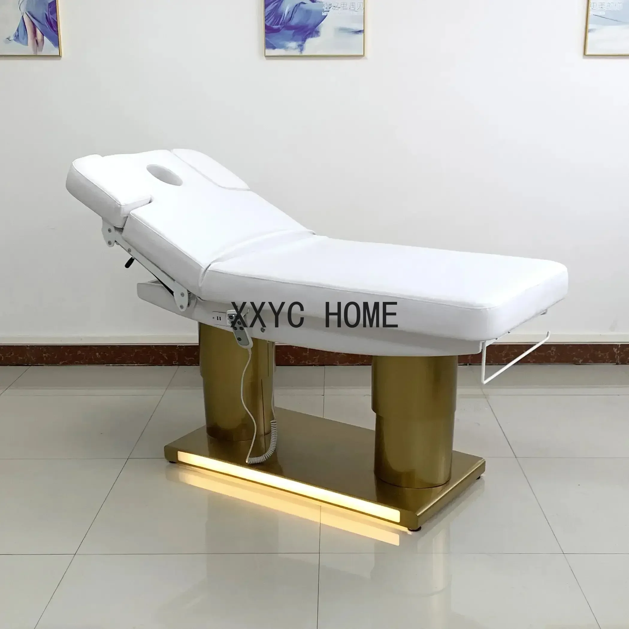 Spa Electric Lift Beauty Care Bed Multi-Function Adjustable Tattoo Massage Massage Bed Head Hole
Spa Electric Lift Beauty Care Bed Multi-Function Adjustable Tattoo Massage Massage Bed Head Hole