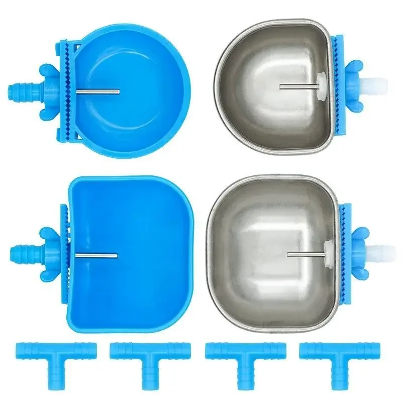 10PCS Stainless Steel Automatic Water Dispenser For Rabbits, Circular Water Bowl For Rabbit Water Dispenser, Breeding Supplies
10PCS Stainless Steel Automatic Water Dispenser For Rabbits, Circular Water Bowl For Rabbit Water Dispenser, Breeding Supplies