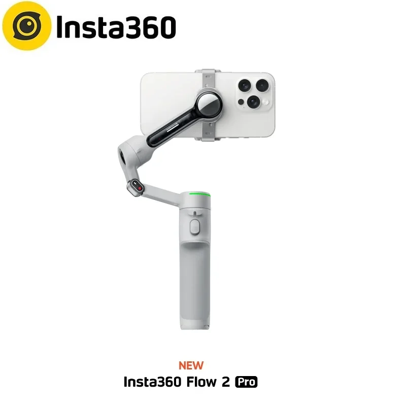 Insta360 Flow 2 Pro AI-Powered Smartphone Auto Tracking Phone Gimbal, 3-Axis Stabilization For Android Iphone
Insta360 Flow 2 Pro AI-Powered Smartphone Auto Tracking Phone Gimbal, 3-Axis Stabilization For Android Iphone