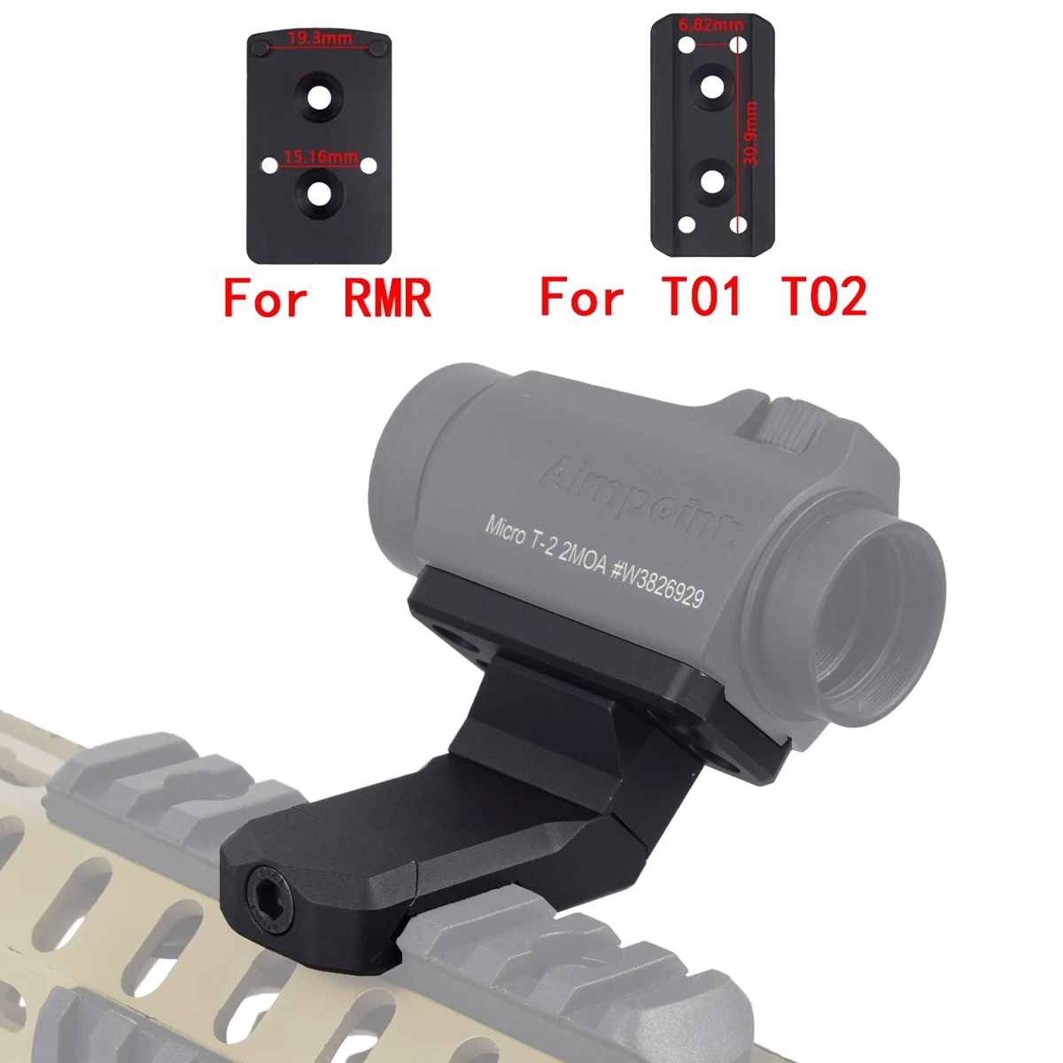 Тактическое T01 T02 Trijicon RMR Red Dot 35/45 градусов смещенное крепление для охоты, страйкбола, оптическое крепление, базовый кронштейн для рельса 20 мм
Тактическое T01 T02 Trijicon RMR Red Dot 35/45 градусов смещенное крепление для охоты, страйкбола, оптическое крепление, базовый кронштейн для рельса 20 мм