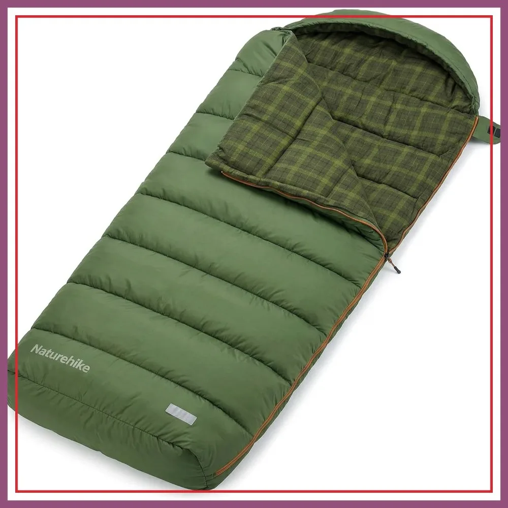 XXL Flannel Sleeping Bag for Adults, 86.6x39.4 in, Machine Washable, Compression Sack
XXL Flannel Sleeping Bag for Adults, 86.6x39.4 in, Machine Washable, Compression Sack