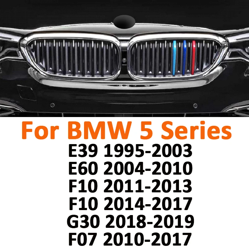 Car Racing Grills Trim Clips For BMW 5 Series E39 E60 F10 G30 F07 Front Hood Bumper Grill M Color
Car Racing Grills Trim Clips For BMW 5 Series E39 E60 F10 G30 F07 Front Hood Bumper Grill M Color