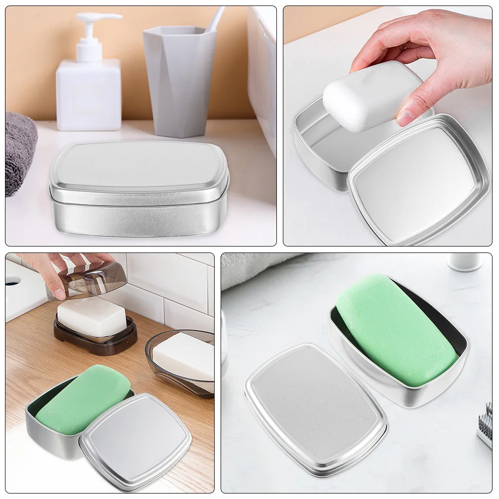 2 pcs Square Aluminum Soap Boxes 100ml 84x62x21mm Dust proof Leak proof Balm Cases Practical Cosmetics Containers Anti dust Home
2 pcs Square Aluminum Soap Boxes 100ml 84x62x21mm Dust proof Leak proof Balm Cases Practical Cosmetics Containers Anti dust Home