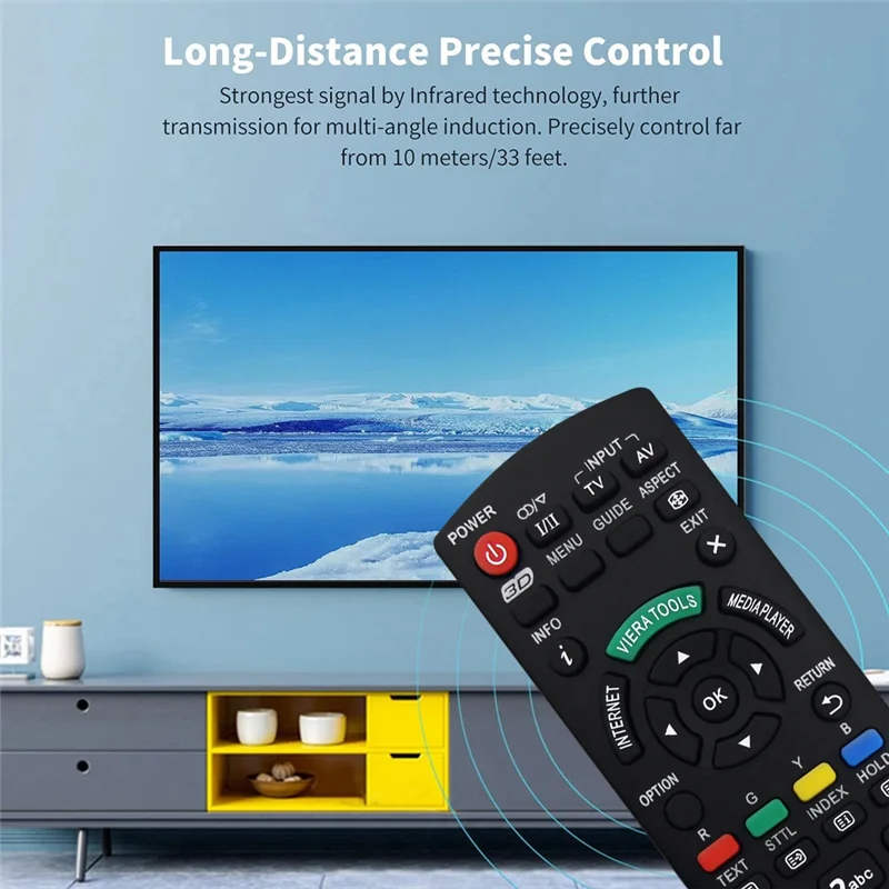 SUNRI-N2QAYB000747 Replace Remote Control For Panasonic TH-L22X20A TH-L22X25A TV Durable Easy Install Easy To Use 
SUNRI-N2QAYB000747 Replace Remote Control For Panasonic TH-L22X20A TH-L22X25A TV Durable Easy Install Easy To Use