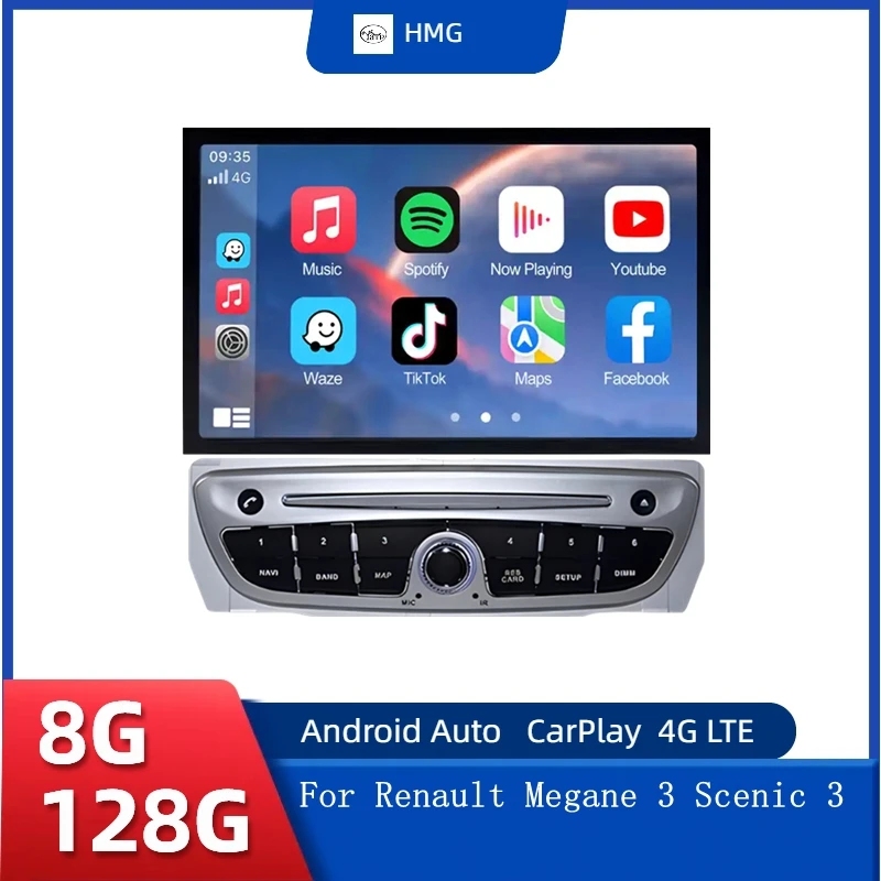 HMG Android Radio For Renault Scenic3 Megane 3 Carplay Autoradio wireless Carplay Autoradio Car Multimedia GPS navigation no DVD
HMG Android Radio For Renault Scenic3 Megane 3 Carplay Autoradio wireless Carplay Autoradio Car Multimedia GPS navigation no DVD