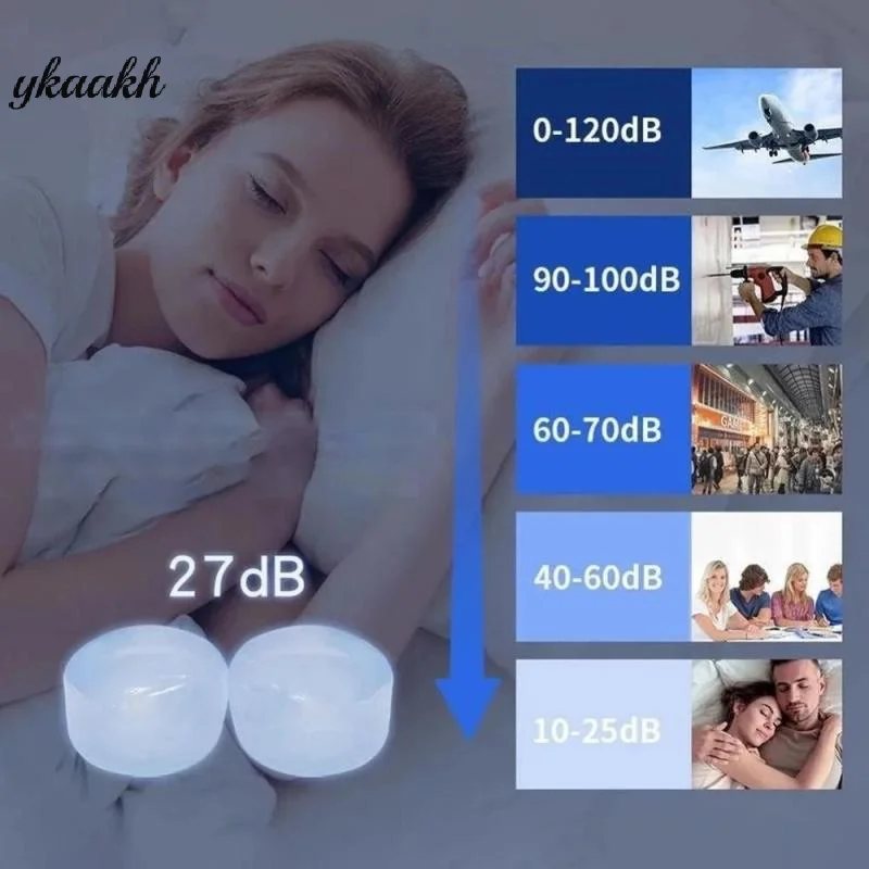 6Pcs/Box Silicone Ear Plugs Reusable Earplugs For Sleeping Swimming Traveling Working Studying Noise Reduction Flexible Ear Plug
6Pcs/Box Silicone Ear Plugs Reusable Earplugs For Sleeping Swimming Traveling Working Studying Noise Reduction Flexible Ear Plug