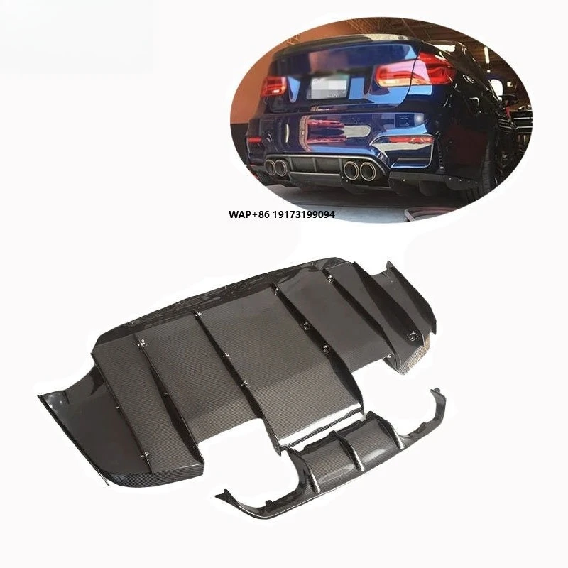 For F80 M3/F82 F83 M4 VRS Style Rear Lip Real Carbon Fiber Car Bumper Diffusers Tow Hook Cut-Outs Plastic Material New
For F80 M3/F82 F83 M4 VRS Style Rear Lip Real Carbon Fiber Car Bumper Diffusers Tow Hook Cut-Outs Plastic Material New