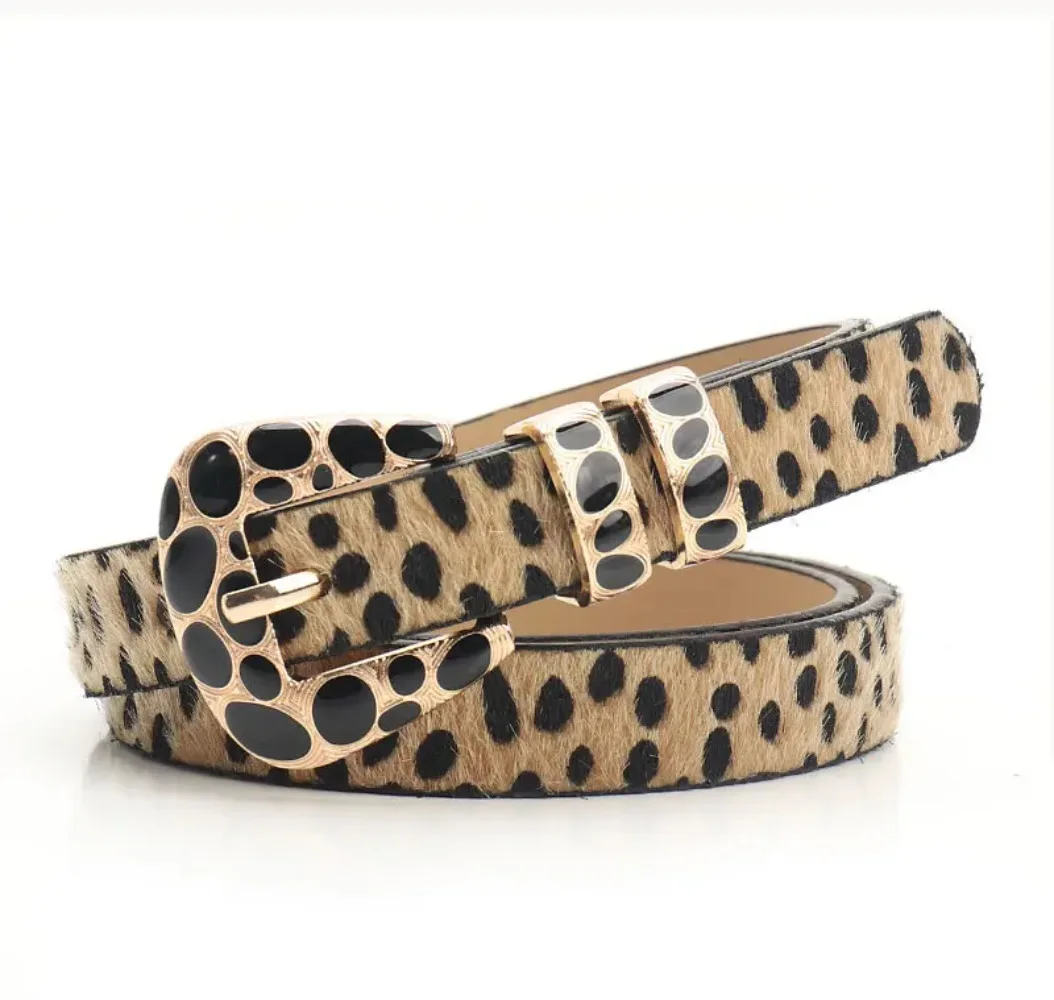 Leopard Print Women Belt Y2K Hip Hop Trendy PU Leather Waistband Fashion Casual Girdle For Jeans Dress Streetwear Accessories
Leopard Print Women Belt Y2K Hip Hop Trendy PU Leather Waistband Fashion Casual Girdle For Jeans Dress Streetwear Accessories