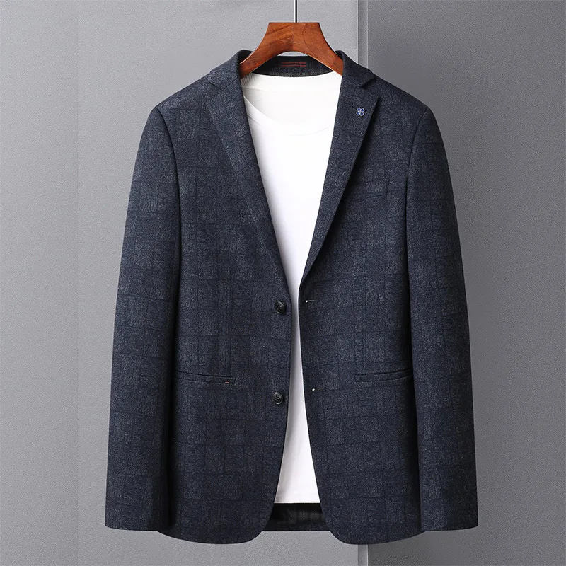 New Autumn Winter Male Blazer Luxury Single Breasted Plaid Casual Men's Blazer Fashion Slim Fit Party Man Blazer 4xl
New Autumn Winter Male Blazer Luxury Single Breasted Plaid Casual Men's Blazer Fashion Slim Fit Party Man Blazer 4xl