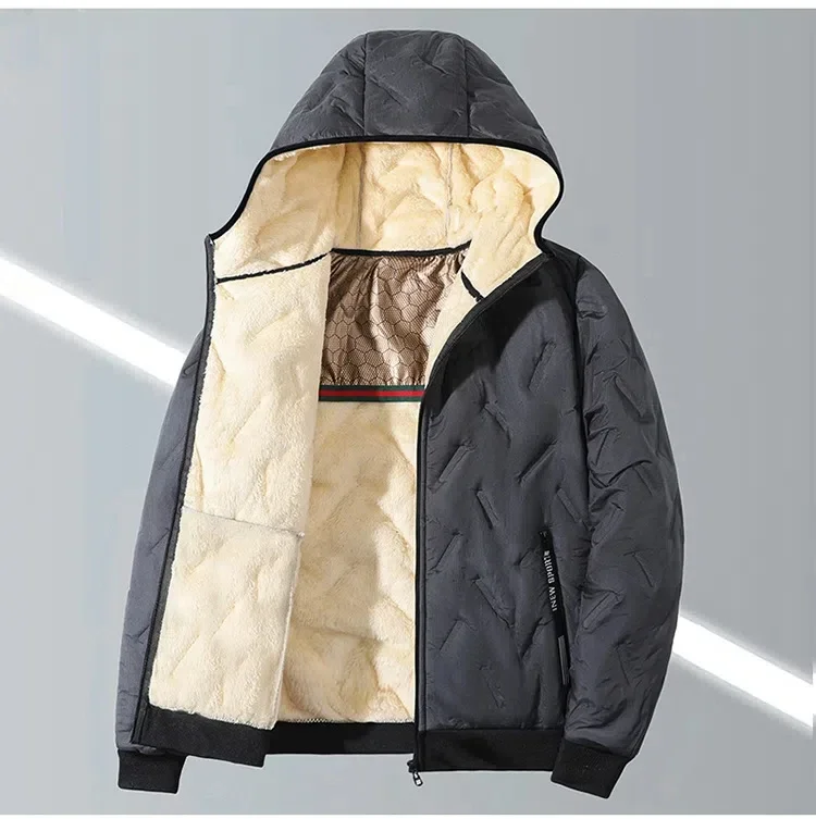 Men's Autumn/Winter New Warm Coat Men's Fashion and Leisure Warm Zipper Anti Cold Versatile Men's Cotton Jacket
Men's Autumn/Winter New Warm Coat Men's Fashion and Leisure Warm Zipper Anti Cold Versatile Men's Cotton Jacket