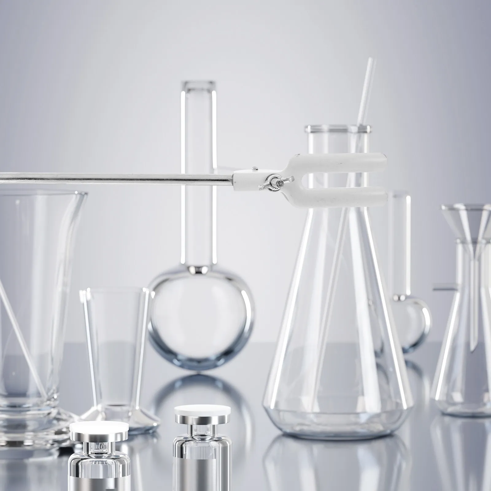 Laboratory Flask Clamp Test Tube Holder Clip 4-Prong Sturdy Compact Condenser Tube Clamp Experimental Tool Holder
Laboratory Flask Clamp Test Tube Holder Clip 4-Prong Sturdy Compact Condenser Tube Clamp Experimental Tool Holder