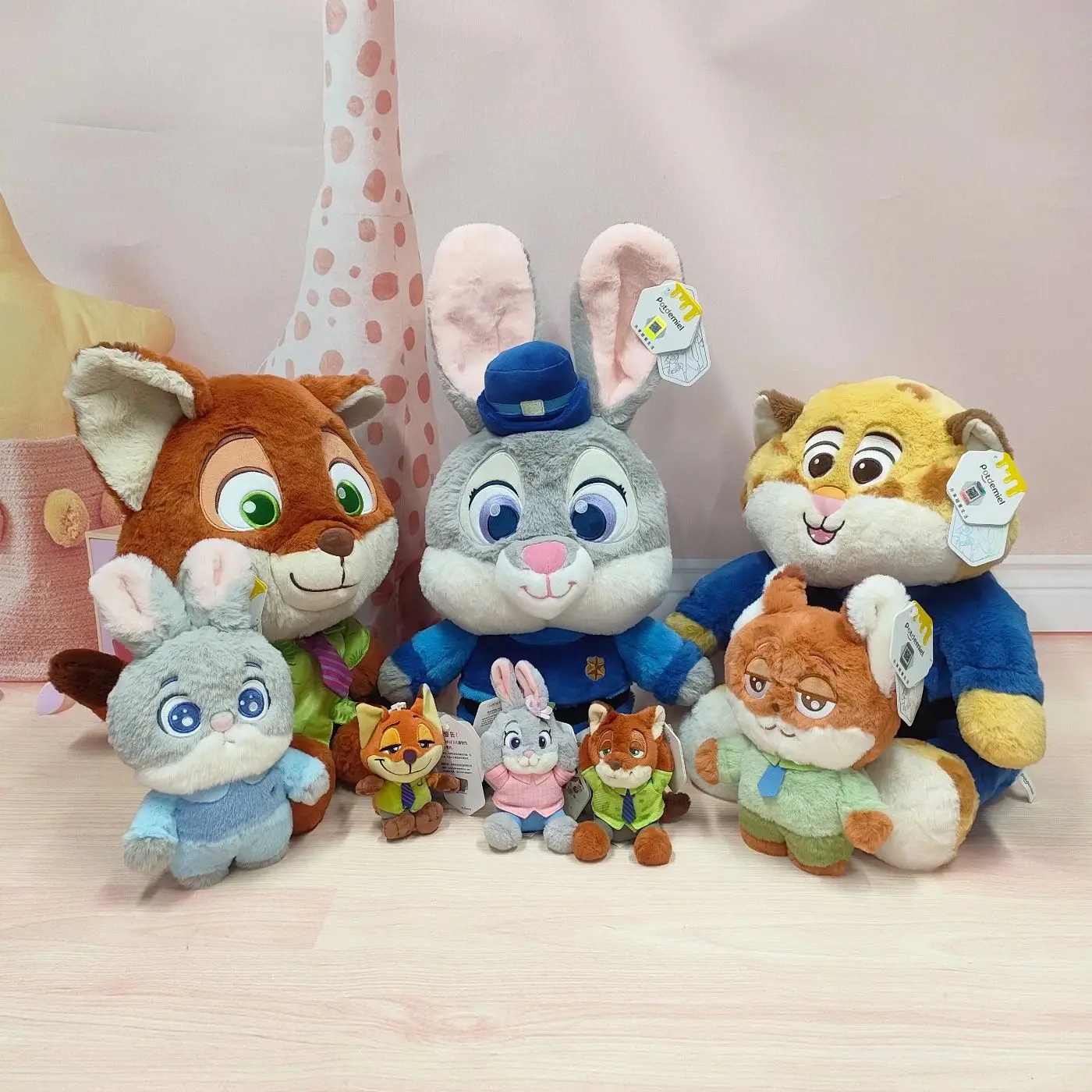 Genuine Disney Zootopia Soft Plush Toy Nick Judy Clawhauser Lovely Bag Pendant Cartoon Children Backpack Fashion Kids Gift
Genuine Disney Zootopia Soft Plush Toy Nick Judy Clawhauser Lovely Bag Pendant Cartoon Children Backpack Fashion Kids Gift