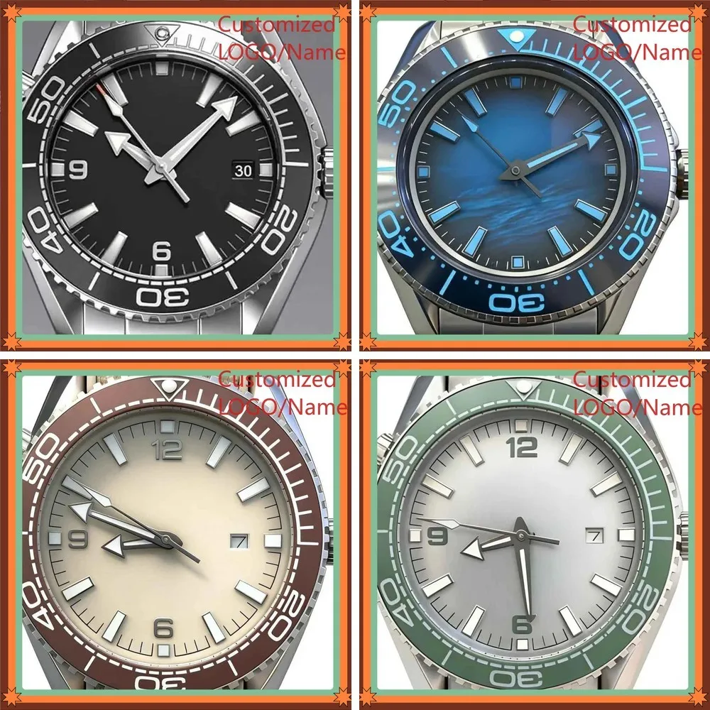 Moq 5 units wholesale price custom logo high quality luxury watch 43mm Men Automatic Movement 904L Stainless Steel
Moq 5 units wholesale price custom logo high quality luxury watch 43mm Men Automatic Movement 904L Stainless Steel