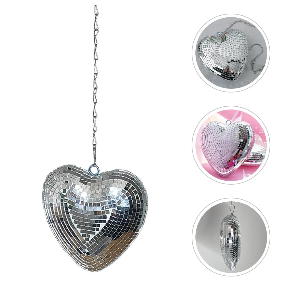 Hanging Heart Shaped Mirror Disco Ball Party Decoration Home Bar Ktv Wedding Birthday Party Hanging Disco Ball
Hanging Heart Shaped Mirror Disco Ball Party Decoration Home Bar Ktv Wedding Birthday Party Hanging Disco Ball