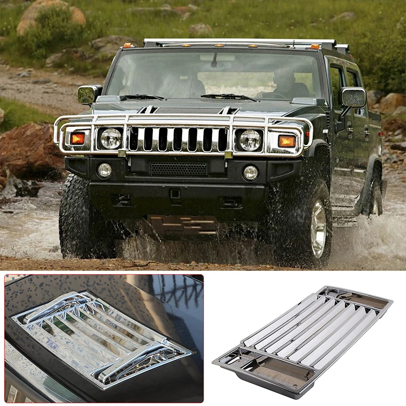 For 2003-2009 Hummer H2 front cover grille hood trim Hood decorative accessories ABS gloss Piano black 1pcs
For 2003-2009 Hummer H2 front cover grille hood trim Hood decorative accessories ABS gloss Piano black 1pcs