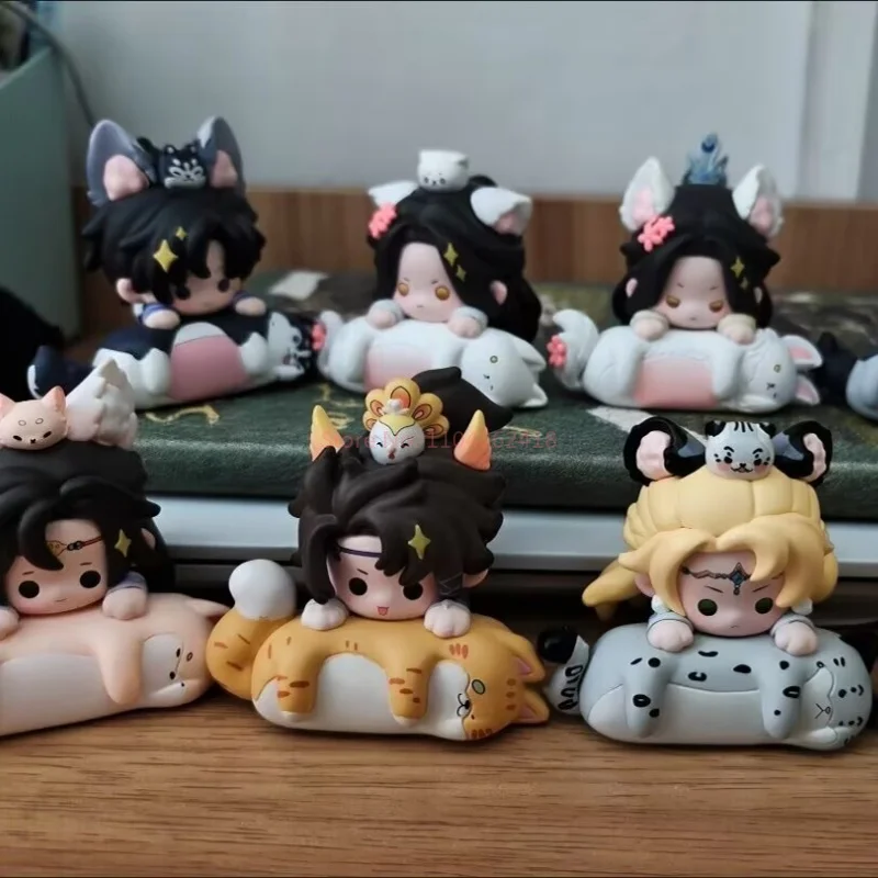 In Stock The Husky And His White Cat Shizun Stick Together Series Blind Box Cute Doll Anime Figure Mystery Box Decor Gift Toys
In Stock The Husky And His White Cat Shizun Stick Together Series Blind Box Cute Doll Anime Figure Mystery Box Decor Gift Toys