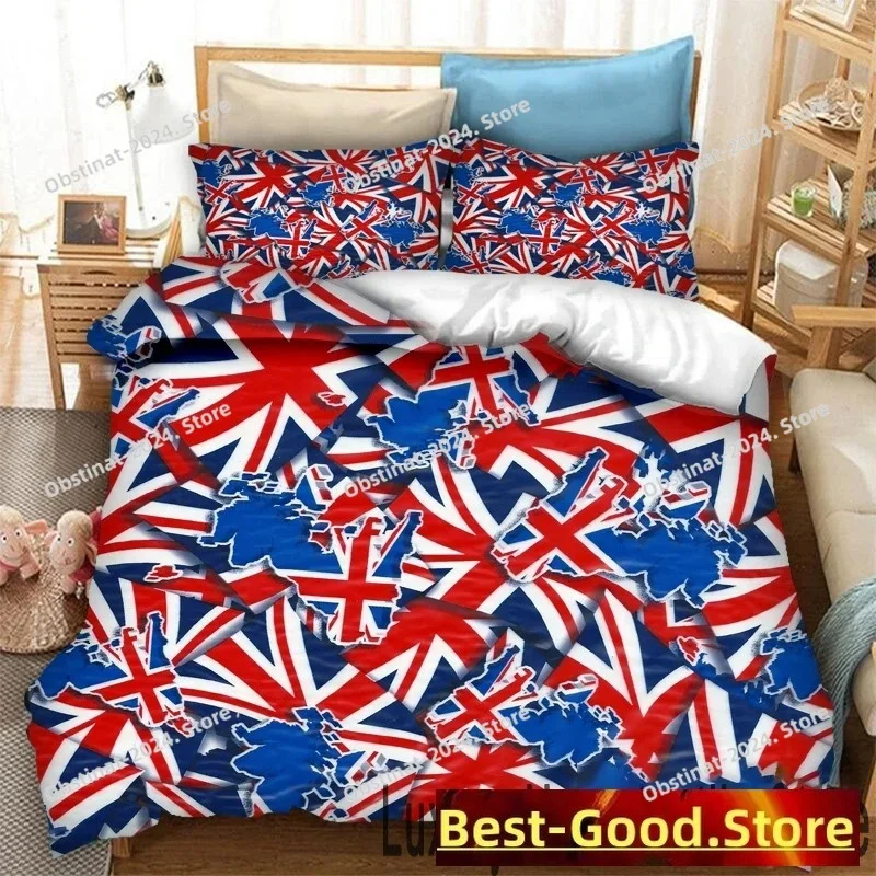 2025 3D Print Britain United Kingdom Flag Bedding set Printed Duvet Cover Pillowcase Single Double Queen Super King Size Sets
2025 3D Print Britain United Kingdom Flag Bedding set Printed Duvet Cover Pillowcase Single Double Queen Super King Size Sets
