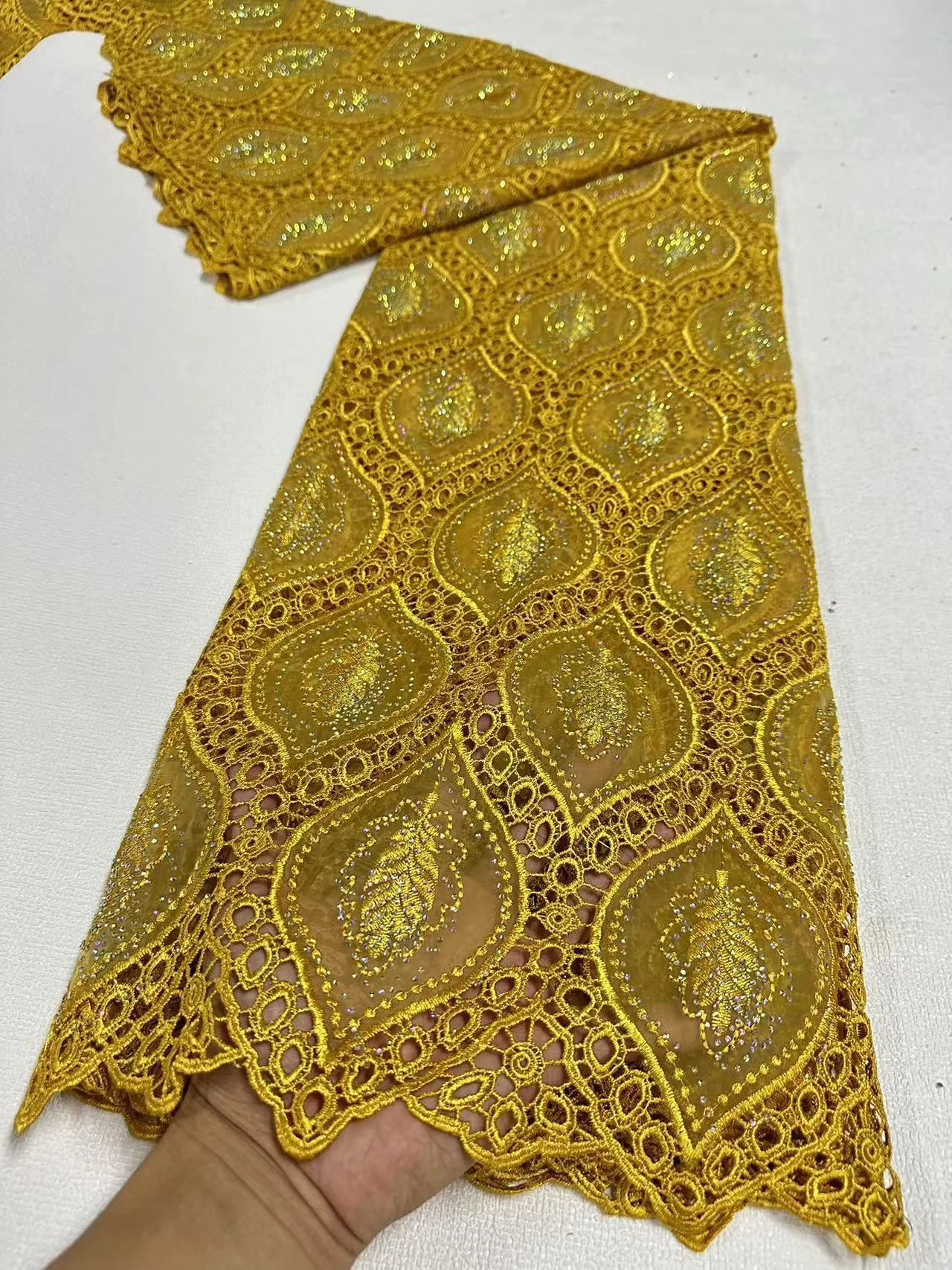 African Carbon Fiber Lace Fabric,Cotton Fabrics Materials For,By The Meter,Embroidery,Rhinestone,Party Dresses,Tulle,5 Yards
African Carbon Fiber Lace Fabric,Cotton Fabrics Materials For,By The Meter,Embroidery,Rhinestone,Party Dresses,Tulle,5 Yards