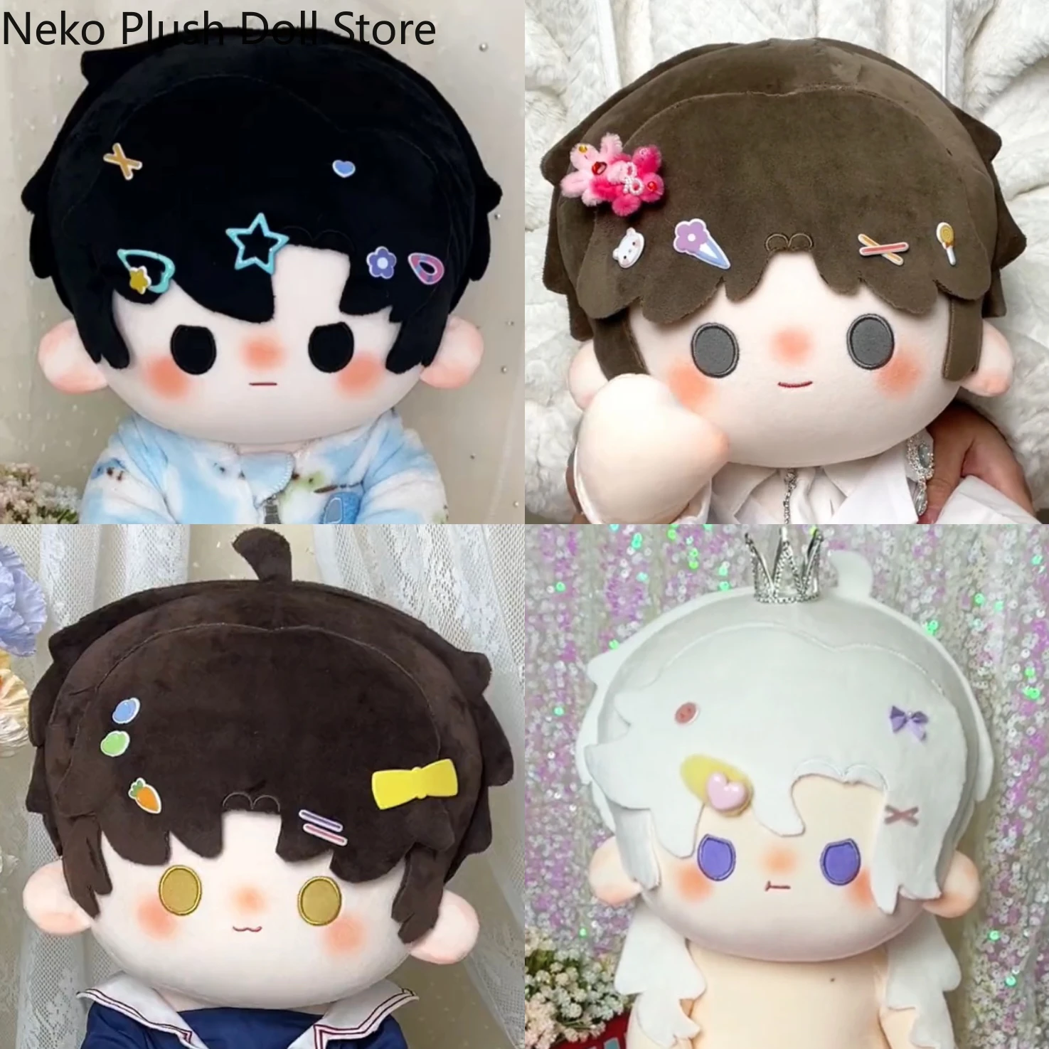 Anime ShiJieZhiWai GuShiYe YiYu BaiYuan XiaXiaoYin Cosplay Cartoon Cotton Doll Plush Toys Siting Posture Body Pillow Gift 40CM
Anime ShiJieZhiWai GuShiYe YiYu BaiYuan XiaXiaoYin Cosplay Cartoon Cotton Doll Plush Toys Siting Posture Body Pillow Gift 40CM