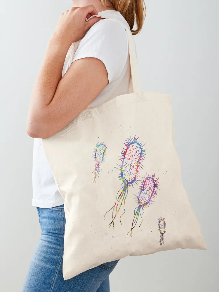 Escherichia coli Tote Bag Lady bag Women's shopping bag supermarket folding bags for women
Escherichia coli Tote Bag Lady bag Women's shopping bag supermarket folding bags for women