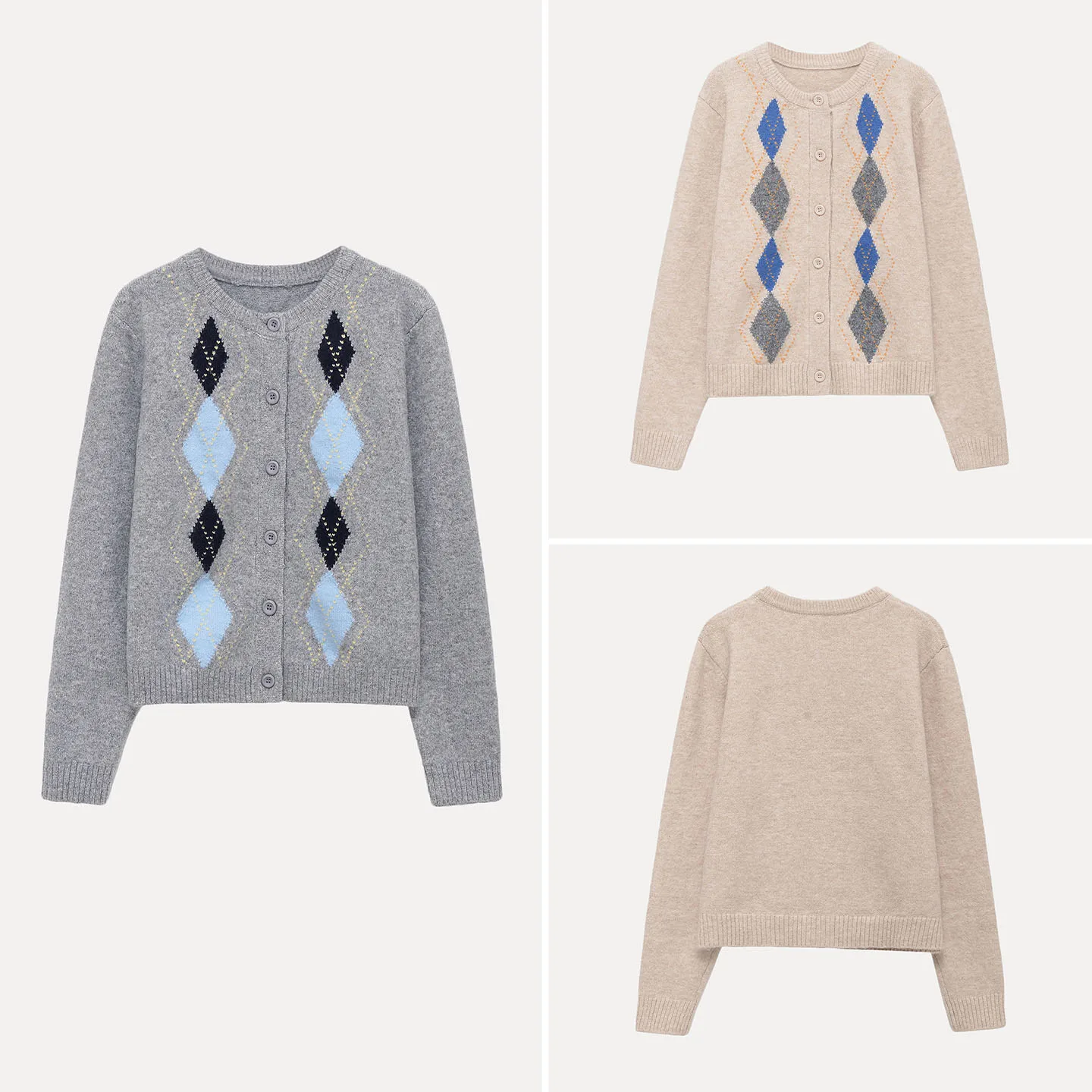 Faionable Thi Knitted Autumn Winter Women's Cardigan Geometric Pattern Personali Sle European Brand Z Long Sve
Faionable Thi Knitted Autumn Winter Women's Cardigan Geometric Pattern Personali Sle European Brand Z Long Sve