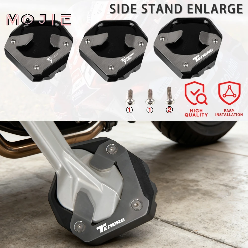 TENERE700 2022 2023 FOR YAMAHA Tenere 700 Rally World Raid XTZ700 T700 Motorcycle Side Stand Enlarger Plate Kickstand Extension
TENERE700 2022 2023 FOR YAMAHA Tenere 700 Rally World Raid XTZ700 T700 Motorcycle Side Stand Enlarger Plate Kickstand Extension