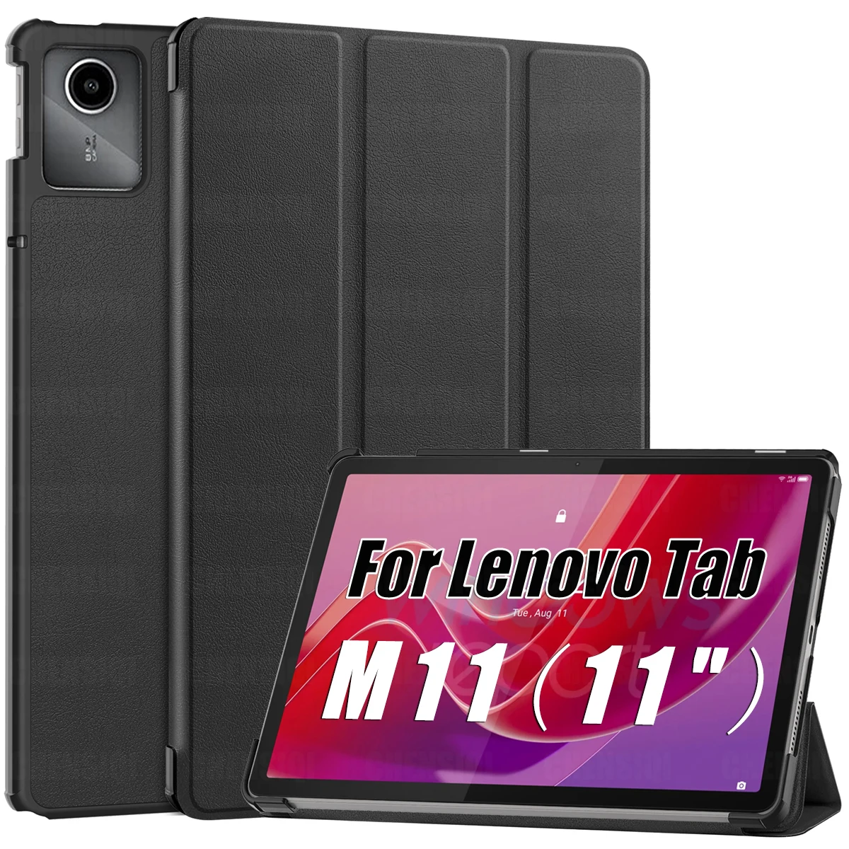 Чехол, совместимый с Lenovo Tab M11 2024 TB330FU (11 дюймов), ультратонкий защитный чехол из искусственной кожи с функцией автоматического пробуждения и сна
Чехол, совместимый с Lenovo Tab M11 2024 TB330FU (11 дюймов), ультратонкий защитный чехол из искусственной кожи с функцией автоматического пробуждения и сна