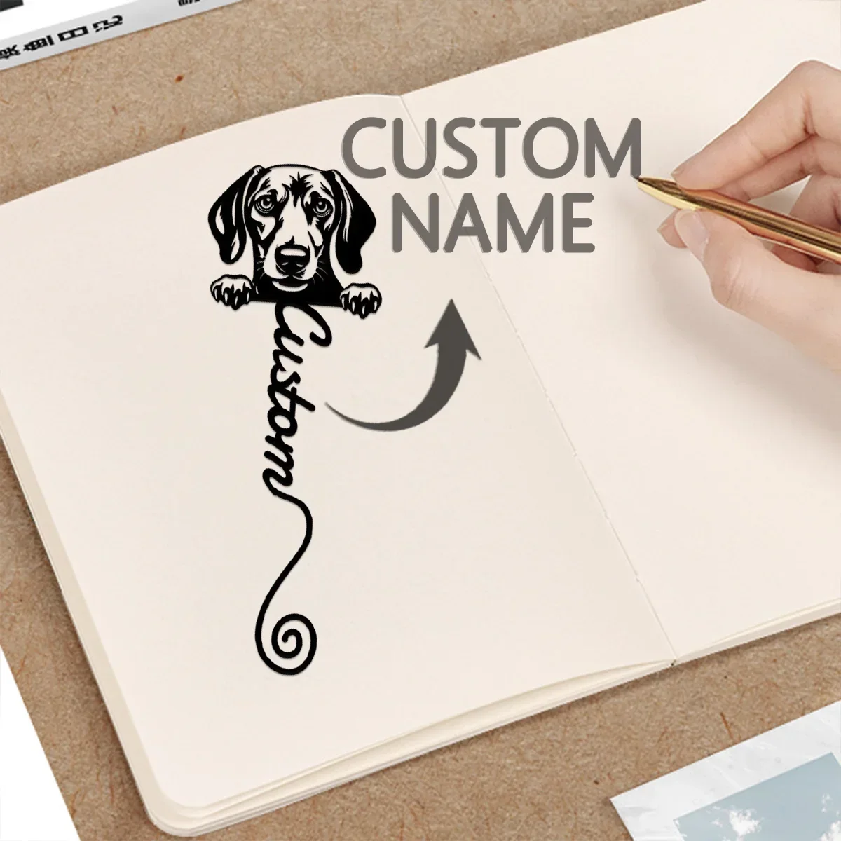 Custom Personalized-Bookmark, Book Lover Gift, Dachshund Bookmark, Back To School Gift, Teacher Gift, Unique Bookmark, Dog Lover
Custom Personalized-Bookmark, Book Lover Gift, Dachshund Bookmark, Back To School Gift, Teacher Gift, Unique Bookmark, Dog Lover