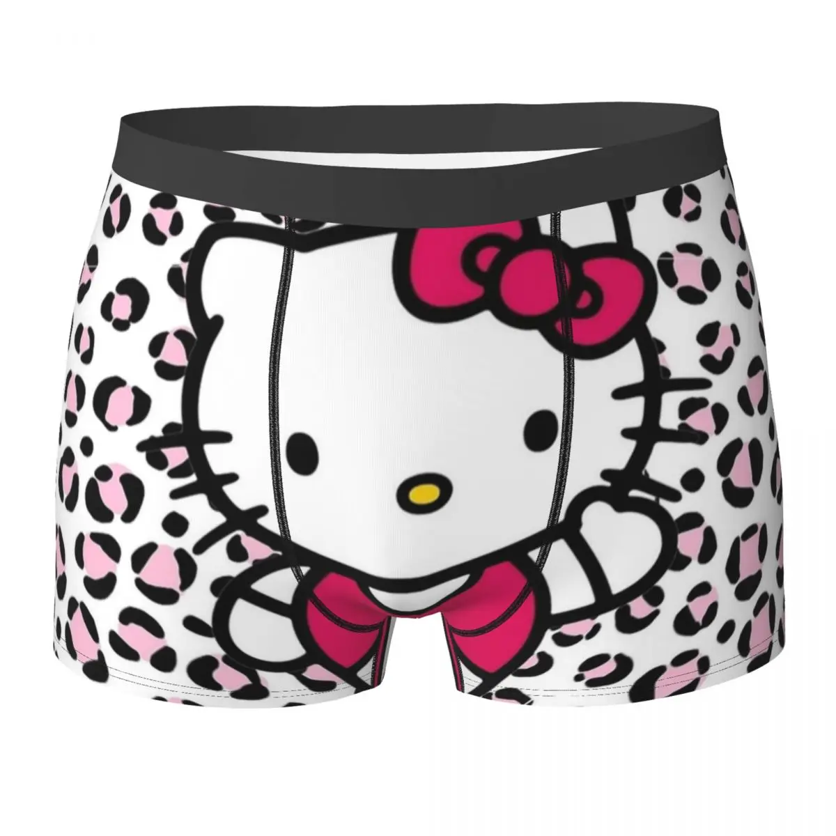 Hello Kitty розовое нижнее белье с леопардовым принтом, мужские трусы, сублимационные дышащие боксеры, шорты-боксеры высокого качества, большие размеры
Hello Kitty розовое нижнее белье с леопардовым принтом, мужские трусы, сублимационные дышащие боксеры, шорты-боксеры высокого качества, большие размеры