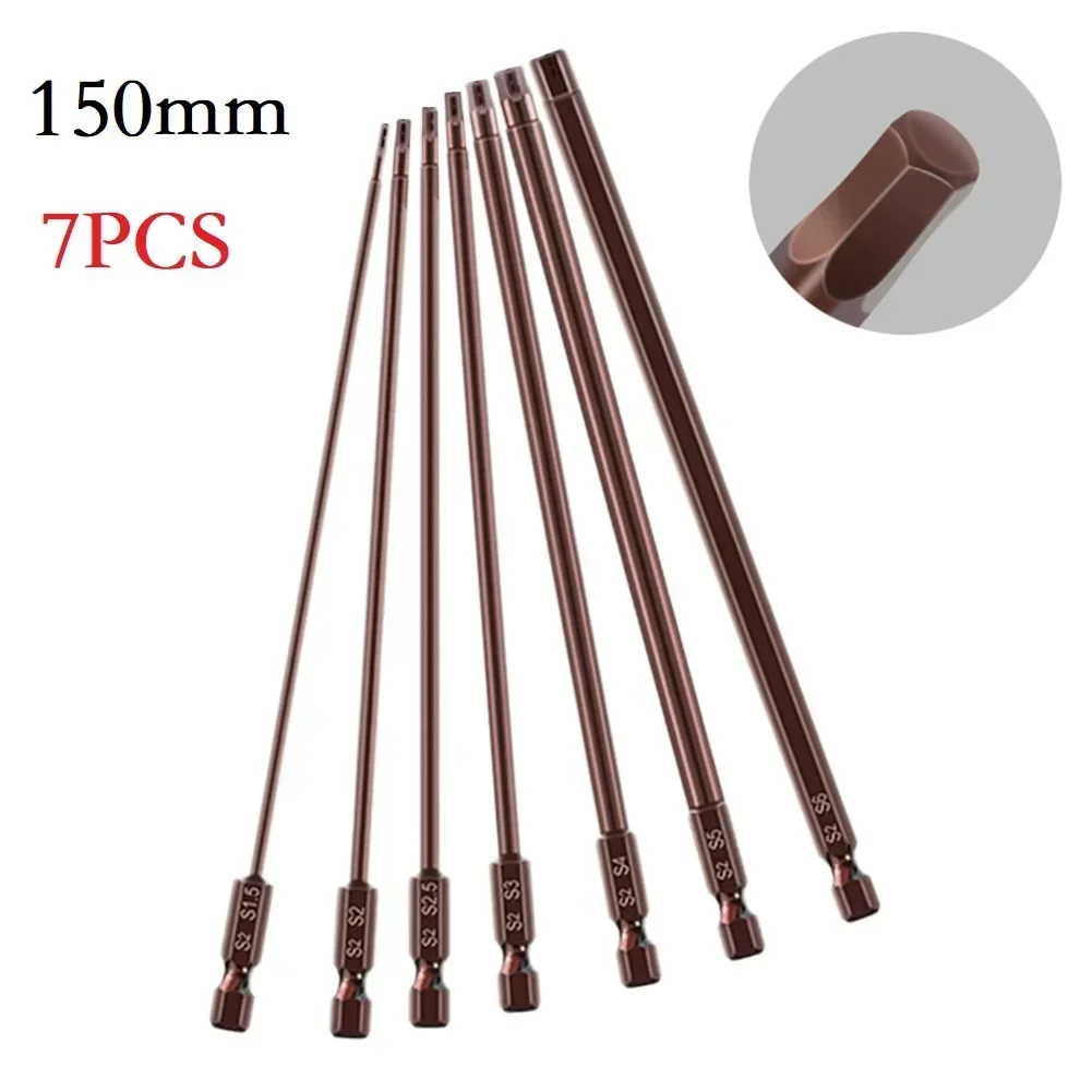 Screwdriver Bits Magnetic Hex Head 150mm Length 150mm Alloy Steel Electric Screwdriver Hex Screw Driver-Tools
Screwdriver Bits Magnetic Hex Head 150mm Length 150mm Alloy Steel Electric Screwdriver Hex Screw Driver-Tools