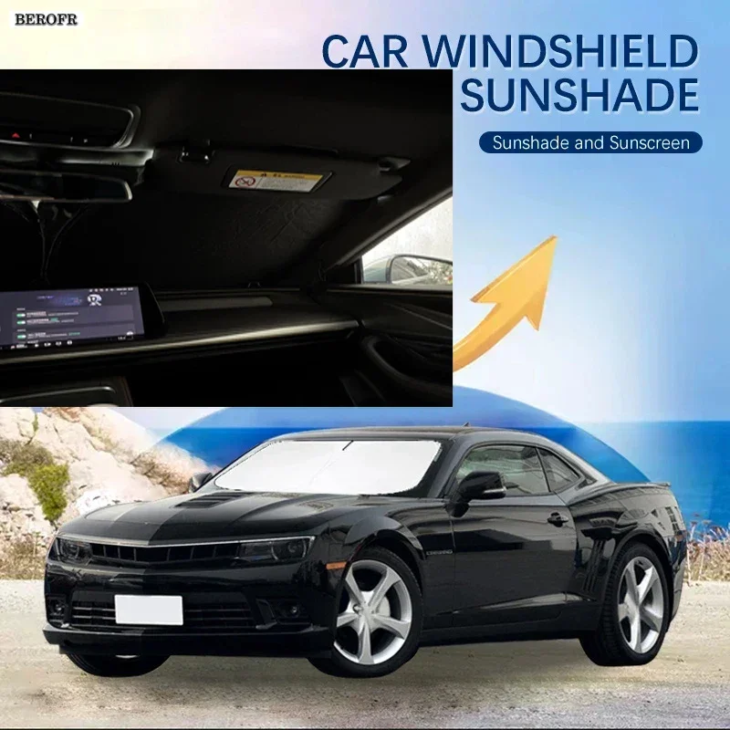 Car Windshield Sun Shade Covers Front Window Sunscreen UV Parasol For Chevrolet Camaro convertible Summer Car Accessories
Car Windshield Sun Shade Covers Front Window Sunscreen UV Parasol For Chevrolet Camaro convertible Summer Car Accessories