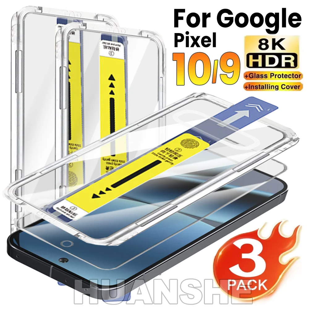 3-2PCS Dust Free Easy Install Kit Tempered Glass Screen Protector for Google Pixel 9 Pro XL 10 Pro XL
3-2PCS Dust Free Easy Install Kit Tempered Glass Screen Protector for Google Pixel 9 Pro XL 10 Pro XL