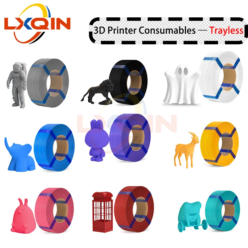 LXQIN 3D Printing Filament PLA 1.75mm Spool — Compatible with FDM 3D Printers for Bambu Lab A1 / P2S Creality / Anycubic
LXQIN 3D Printing Filament PLA 1.75mm Spool — Compatible with FDM 3D Printers for Bambu Lab A1 / P2S Creality / Anycubic