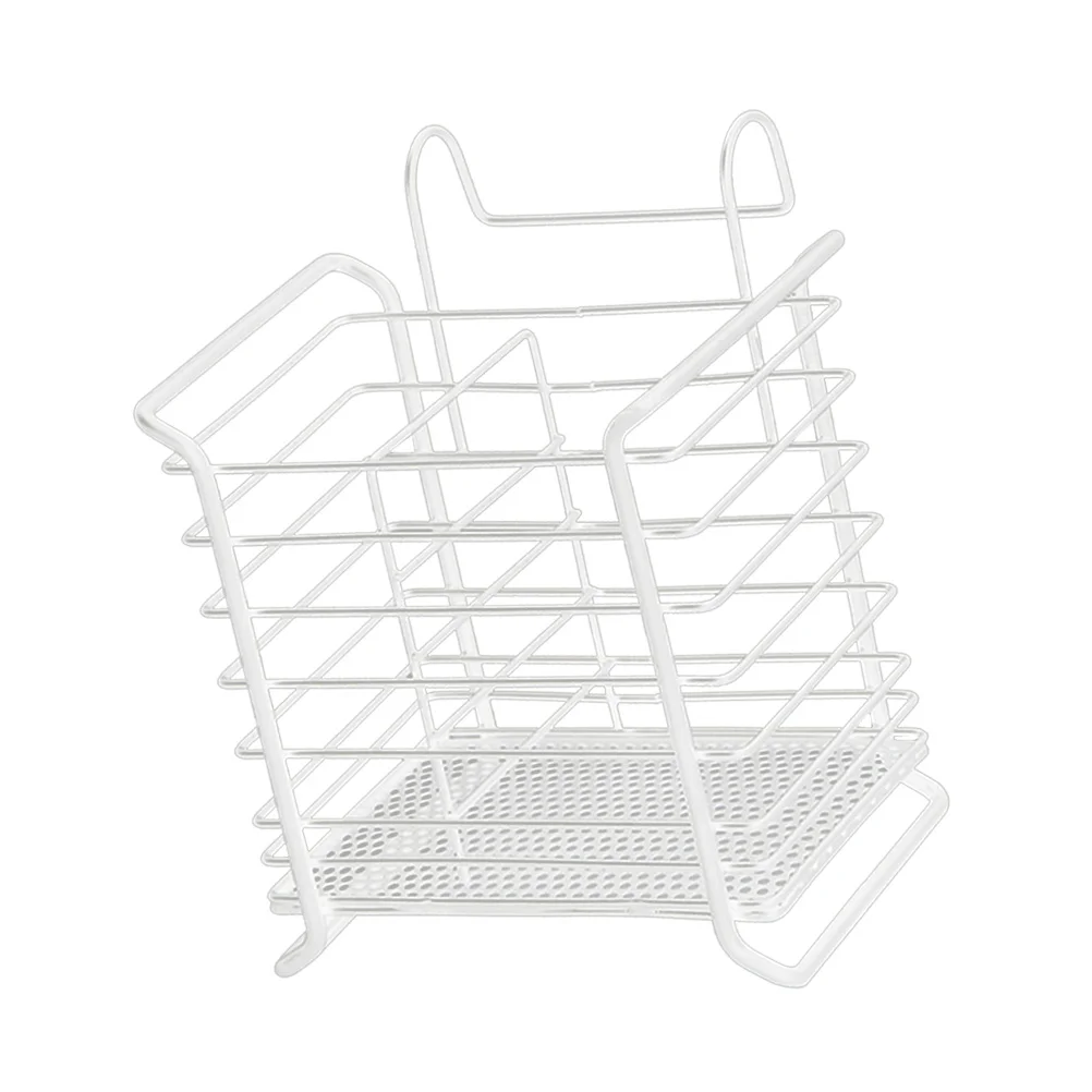 Iron Chopsticks Holder Hanging Cutlery Drying Basket Draining Chopsticks Rack Tableware Organizer (White)
Iron Chopsticks Holder Hanging Cutlery Drying Basket Draining Chopsticks Rack Tableware Organizer (White)