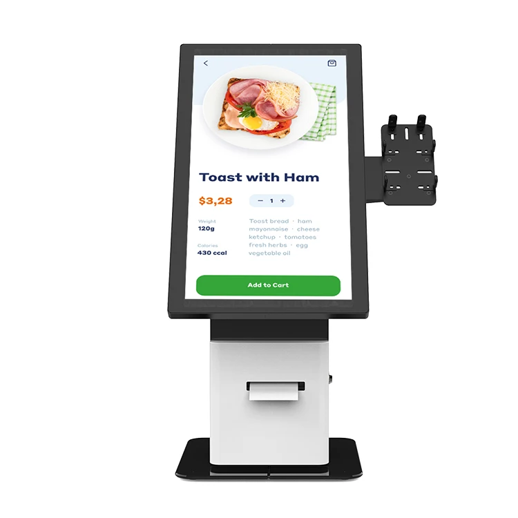 21.5 Inch Interactive Desktop Ordering Touch Screen Self Service Payment Kiosk Machine for Convenient Store
21.5 Inch Interactive Desktop Ordering Touch Screen Self Service Payment Kiosk Machine for Convenient Store