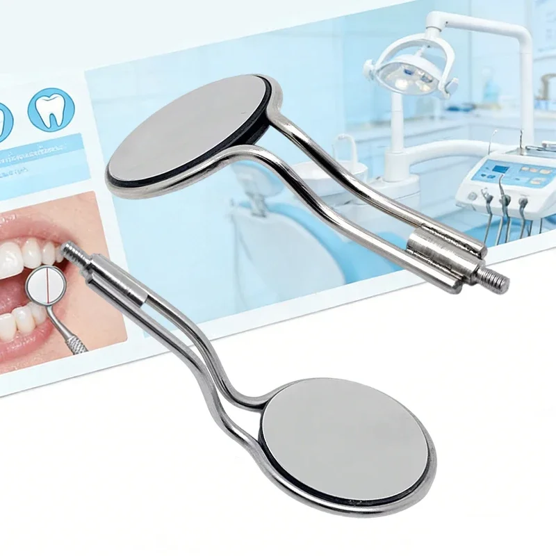 Dental Double-sided Reuse Use Mouth Mirror Anti-fog Rhodium Oral Reflector Tool for Dentist Clinic Exam
Dental Double-sided Reuse Use Mouth Mirror Anti-fog Rhodium Oral Reflector Tool for Dentist Clinic Exam