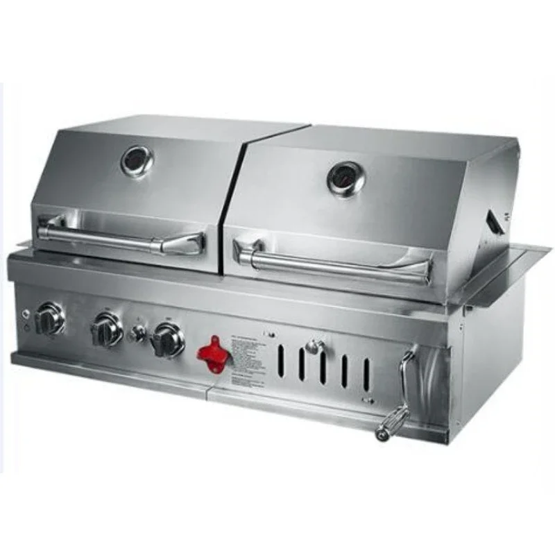 Embedded outdoor stainless steel 304 material carbon gas dual-purpose villa outdoor oven
Embedded outdoor stainless steel 304 material carbon gas dual-purpose villa outdoor oven