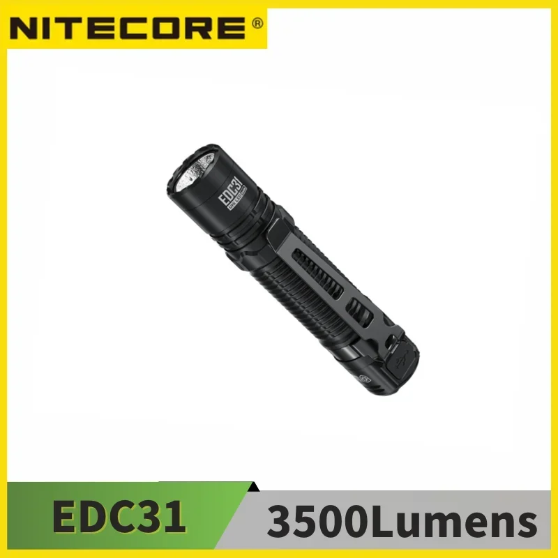 NITECORE EDC31 USB-C Перезаряжаемый фонарик EDC 3500 люмен встроенный аккумулятор 3800 мАч
NITECORE EDC31 USB-C Перезаряжаемый фонарик EDC 3500 люмен встроенный аккумулятор 3800 мАч