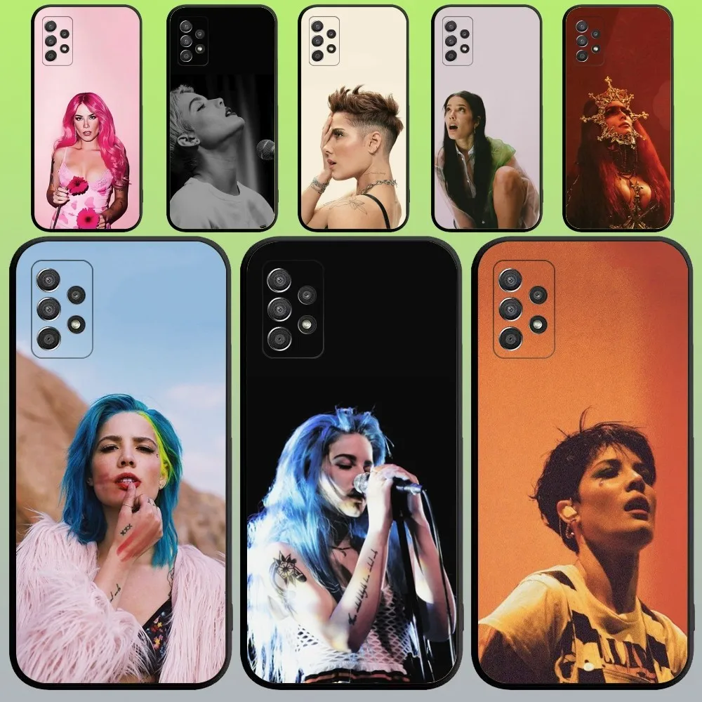 Singer H-Halsey Phone Case For Samsung Galaxy A20,A21s,A22,A31,A32,A52,A53,A72,73,A80,A91 Soft Black Cover
Singer H-Halsey Phone Case For Samsung Galaxy A20,A21s,A22,A31,A32,A52,A53,A72,73,A80,A91 Soft Black Cover