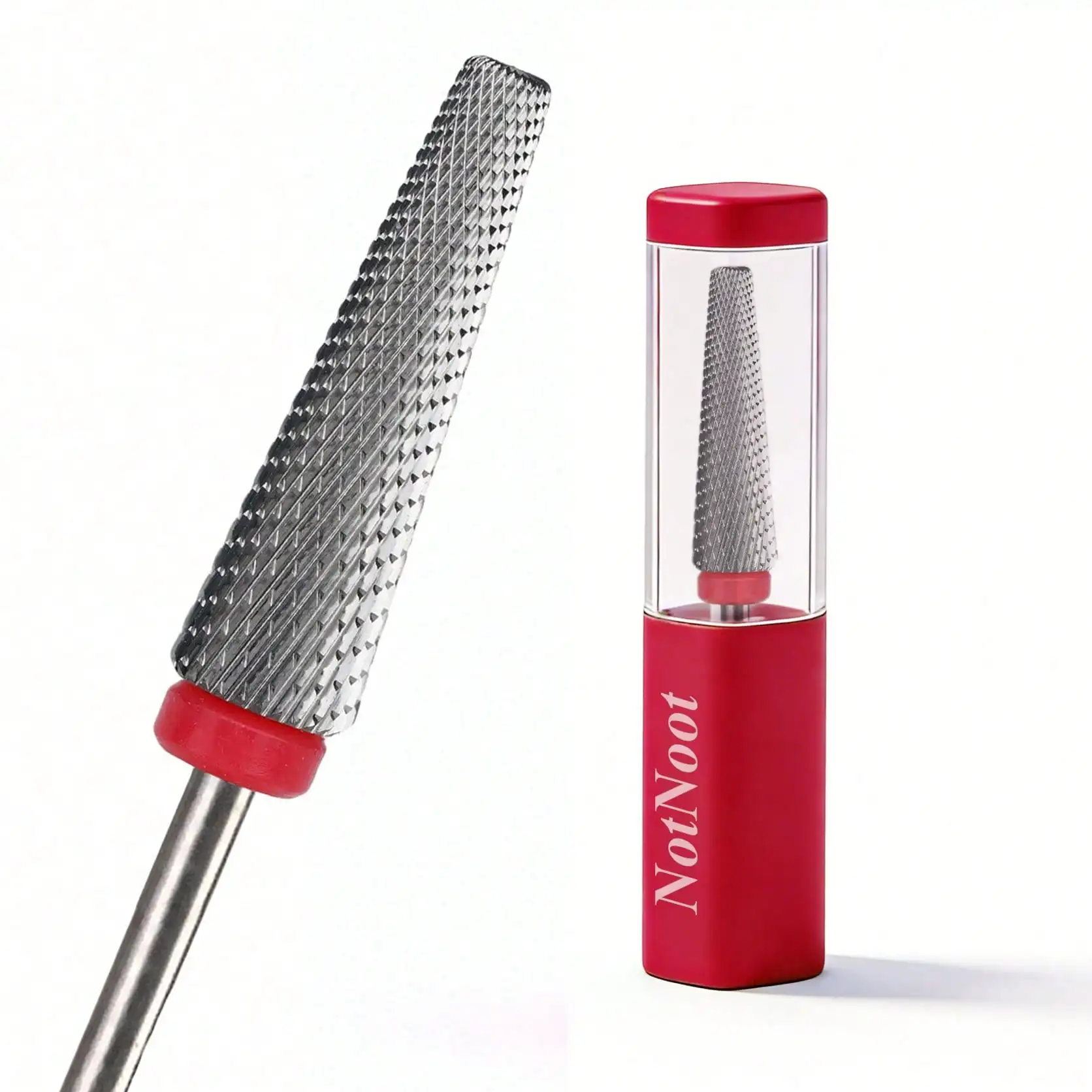 1pc 5in1 Pro Long Nail Tungsten Steel Grinding Head, High-End Manicure Tool with Top Teeth. Shank Diameter 3/32 Inch. Professional Nail Drill Bit for Electric File.
1pc 5in1 Pro Long Nail Tungsten Steel Grinding Head, High-End Manicure Tool with Top Teeth. Shank Diameter 3/32 Inch. Professional Nail Drill Bit for Electric File.