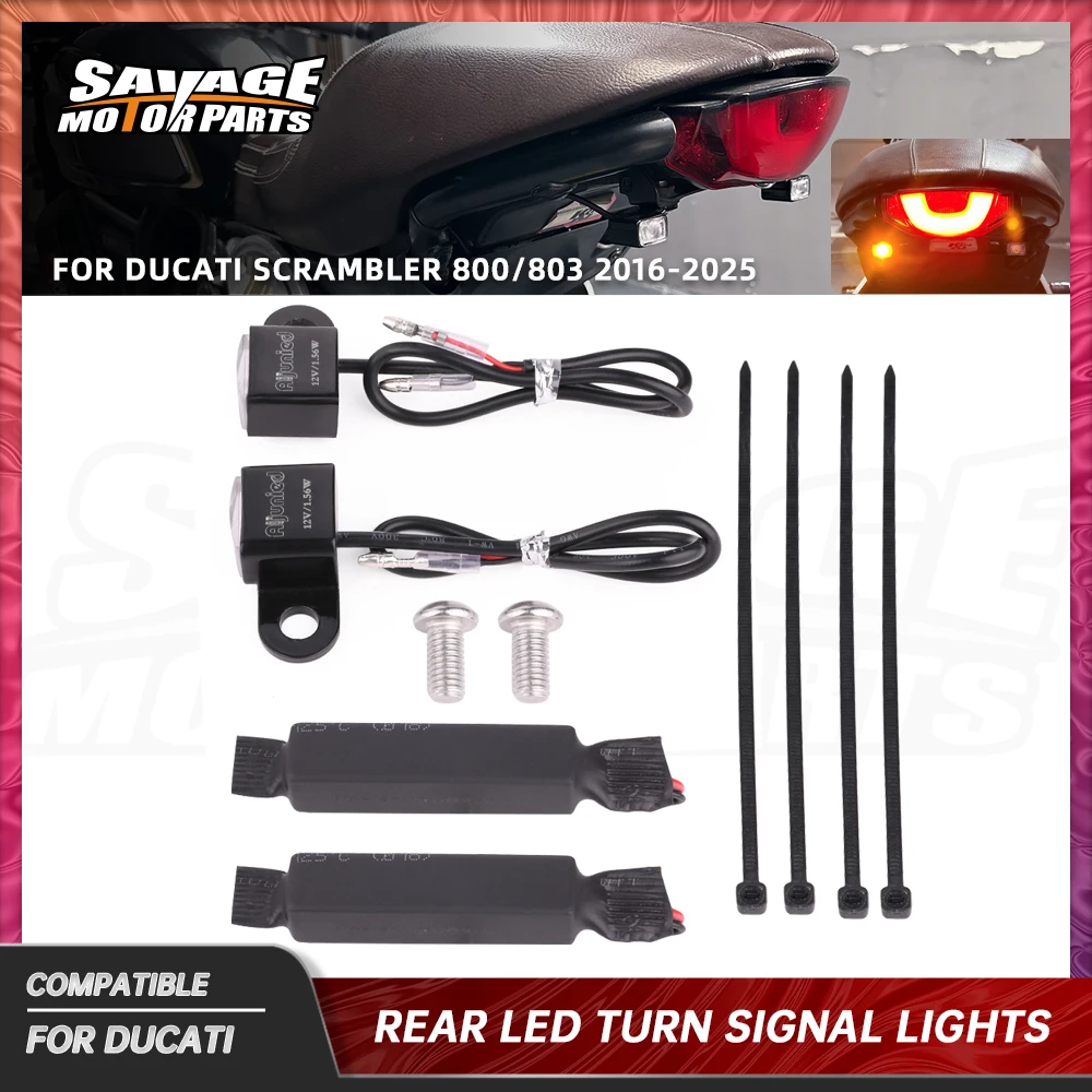Scrambler 800/803 LED Turn Signal Indicator Light For Ducati Nightshift Full Throttle Cafe Racer Flat Track Directional Blinker
Scrambler 800/803 LED Turn Signal Indicator Light For Ducati Nightshift Full Throttle Cafe Racer Flat Track Directional Blinker
