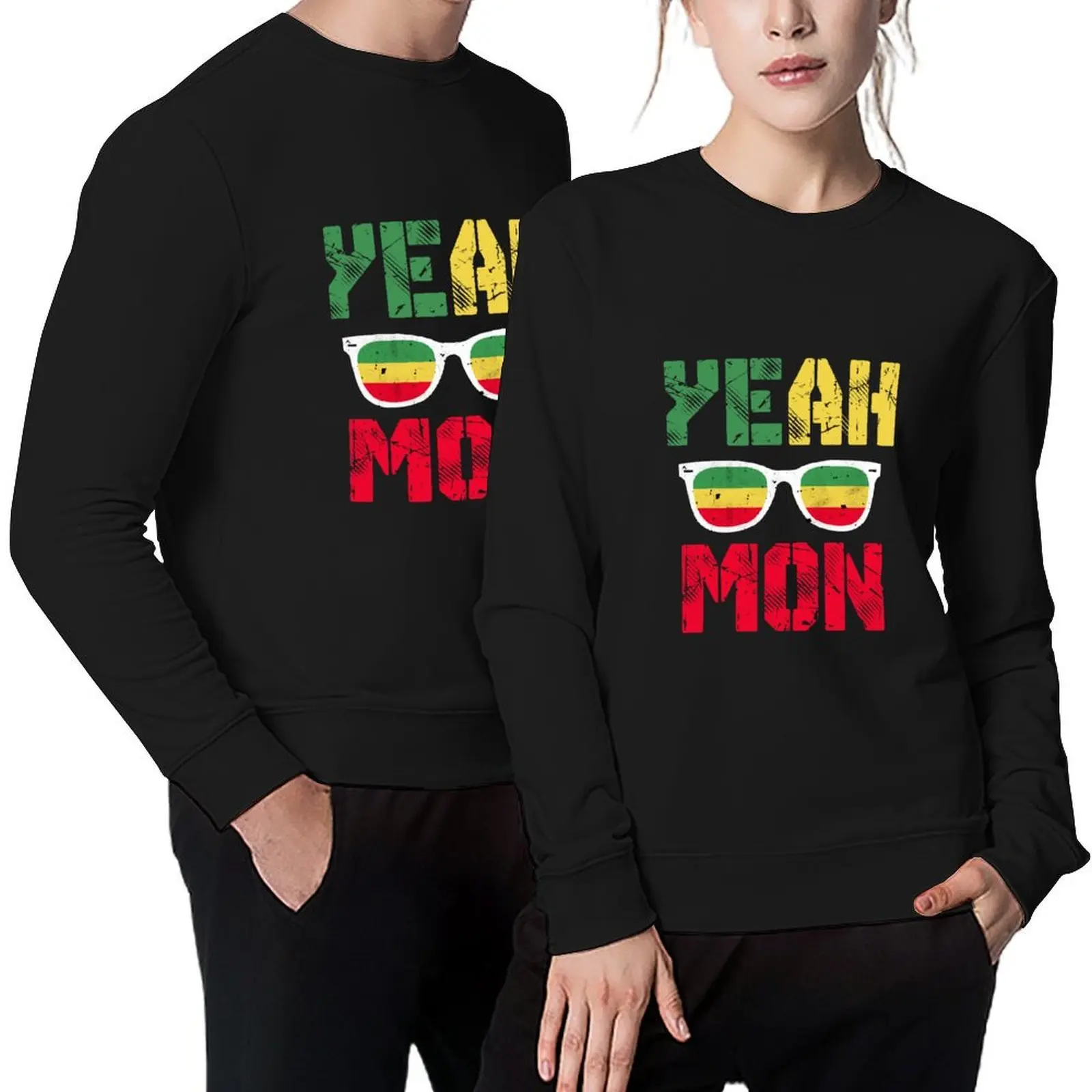 Yeah Mon Jamaican Vacation Jamaica Reggae Rastafari Rasta Pullover mens clothes tracksuit sweatshirt male
Yeah Mon Jamaican Vacation Jamaica Reggae Rastafari Rasta Pullover mens clothes tracksuit sweatshirt male