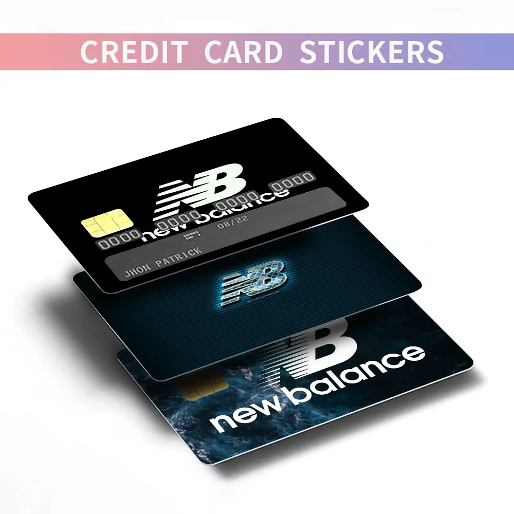 Fashion NB Design Stickers Bank Credit Card Stickers Metro-Card Skin Cover Waterproof Removable Debit Covers Sticker
Fashion NB Design Stickers Bank Credit Card Stickers Metro-Card Skin Cover Waterproof Removable Debit Covers Sticker