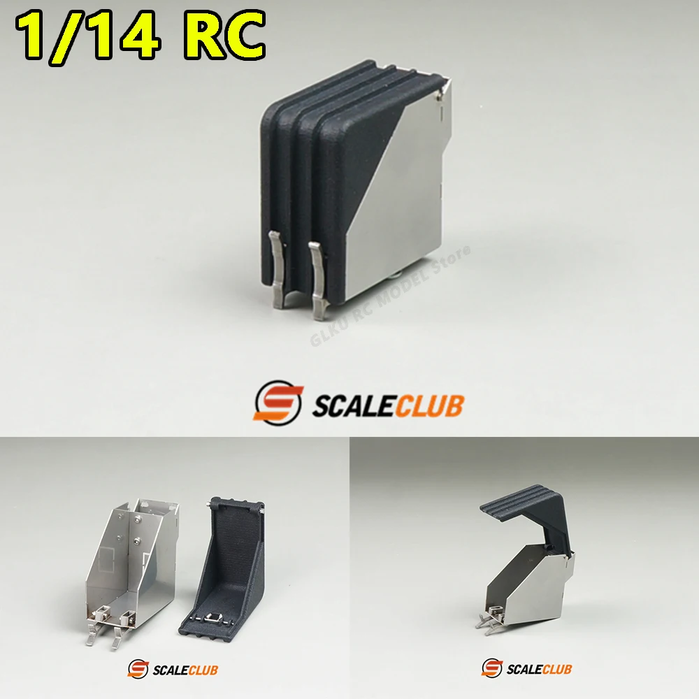 SCALECLUB RC 1/14 Scale Metal Stainless Steel Battery Box Parts DCH-IVC-1 For Van Trailer Truck Model Toys
SCALECLUB RC 1/14 Scale Metal Stainless Steel Battery Box Parts DCH-IVC-1 For Van Trailer Truck Model Toys