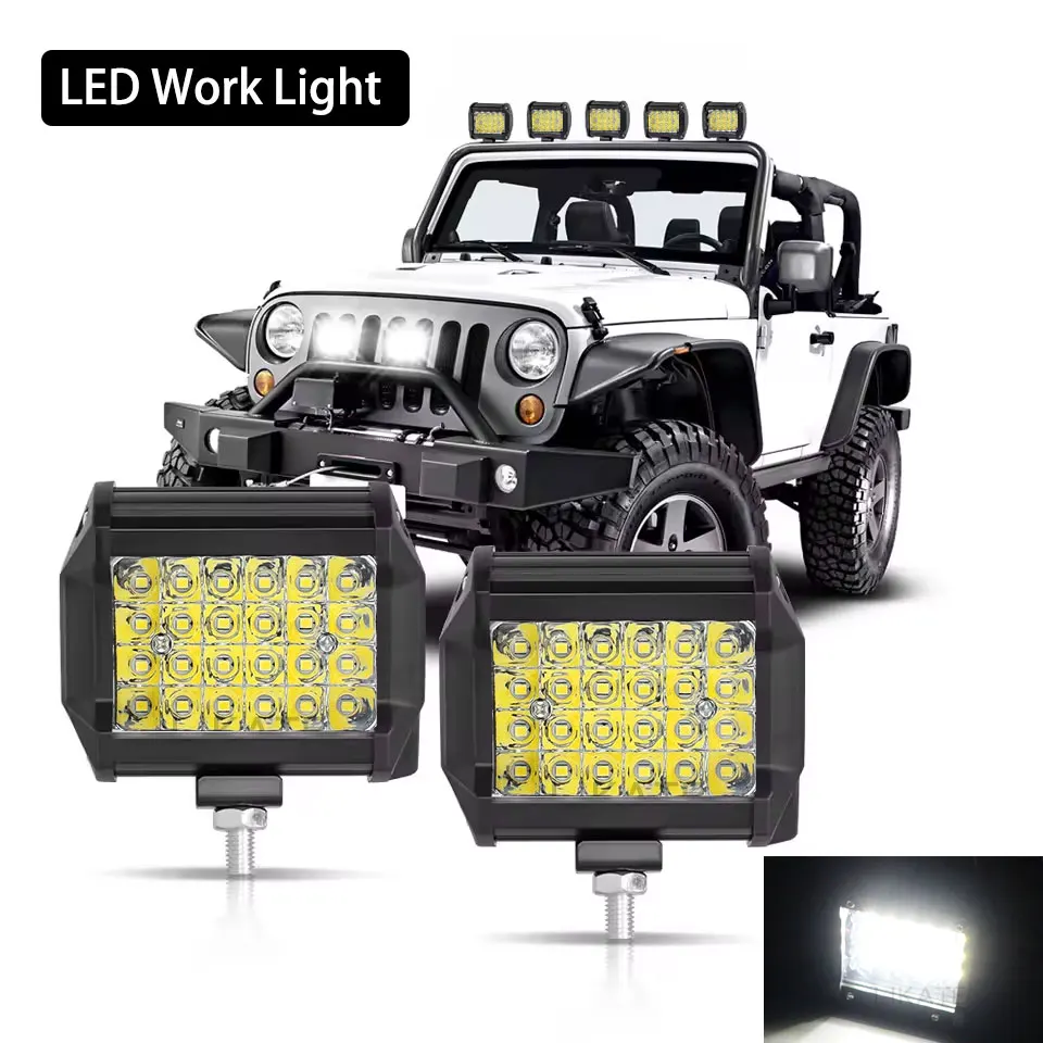 LED Car Offroad Spot light Super bright Waterproof Headlight Fog light For Truck Jeep SUV 4WD Pickup Moto 4x4 Car Accessories
LED Car Offroad Spot light Super bright Waterproof Headlight Fog light For Truck Jeep SUV 4WD Pickup Moto 4x4 Car Accessories