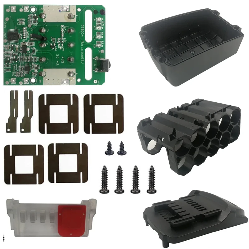 Li-ion Battery Plastic Case Sleeve Suitable for Metabo 18V Li-ion Battery Plastic Case PCB Charging Protection LED Power Display
Li-ion Battery Plastic Case Sleeve Suitable for Metabo 18V Li-ion Battery Plastic Case PCB Charging Protection LED Power Display