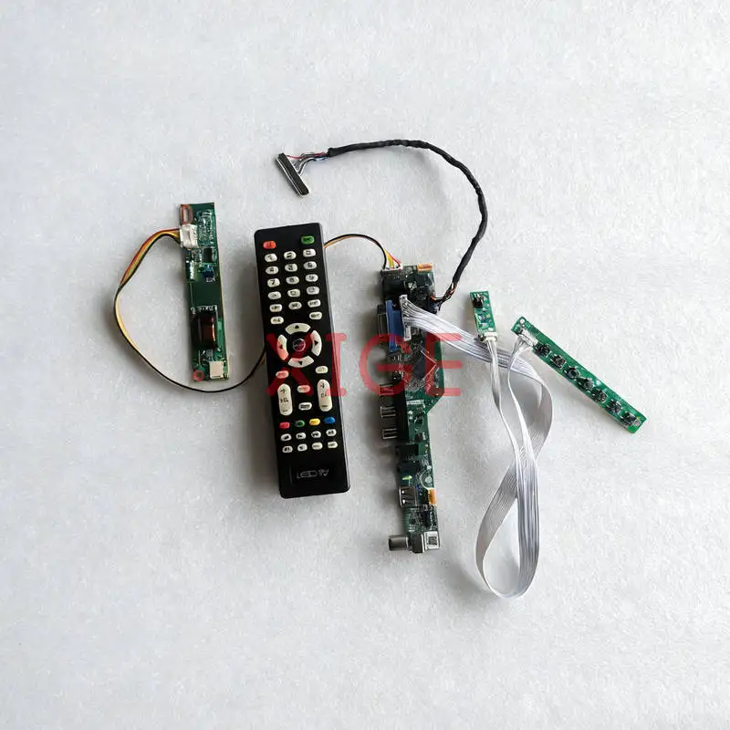 Screen Drive Controller Board Fit LTN141P2 LP141E2 LTN141P4 HT14P12 1CCFL USB+AV+VGA+HDMI 1400x1050 1400*1050 30Pin LVDS Kit DIY
Screen Drive Controller Board Fit LTN141P2 LP141E2 LTN141P4 HT14P12 1CCFL USB+AV+VGA+HDMI 1400x1050 1400*1050 30Pin LVDS Kit DIY