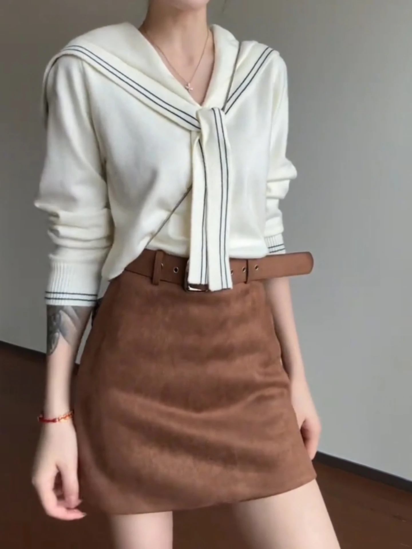 Caramel Suede Skirt Women's High Waist Flattering plus Size Brown A-Line Leather Skirt Large Size Fat MM Bodycon ort S...
Caramel Suede Skirt Women's High Waist Flattering plus Size Brown A-Line Leather Skirt Large Size Fat MM Bodycon ort S...